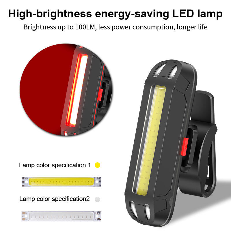 X-Tiger Bike Rear Light Super Bright Led Bicycle Light USB Rechargeable Seatpost Fork Light Safety Warning Bicycle Taillight X-Tiger Bike Rear Light Super Bright Led Bicycle Light USB Rechargeable Sea